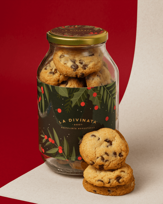 Bote Grande de Galletas Chocochip Nav24 - La Divinata, El mejor pastel de Monterrey ahora también en México